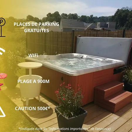 Hébergement de vacances La Regate Du Plaisir- Jacuzzi Prive, A 900m *